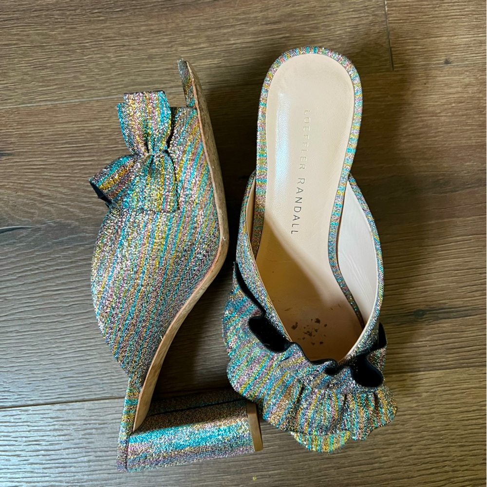 Loeffler Randall Metallic Heel